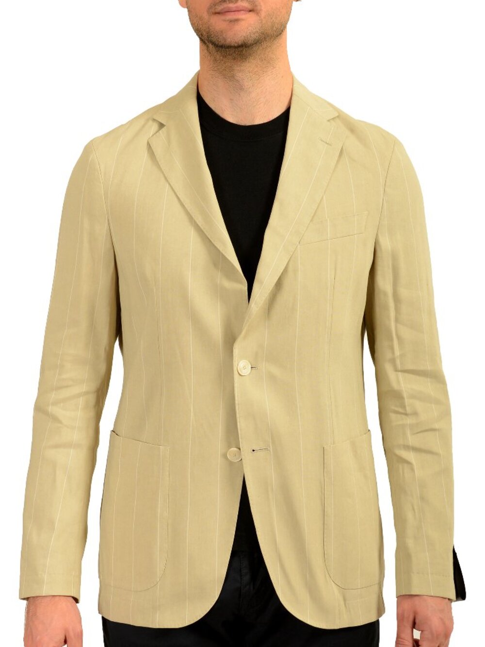 Hugo Boss Men's "P-Hanry-wG-262" Striped Two Button Blazer US 38R IT 48R